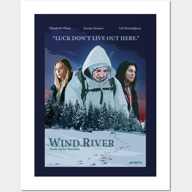 Wind River Fan Art Poster Wall Art by Nonesz Workshop